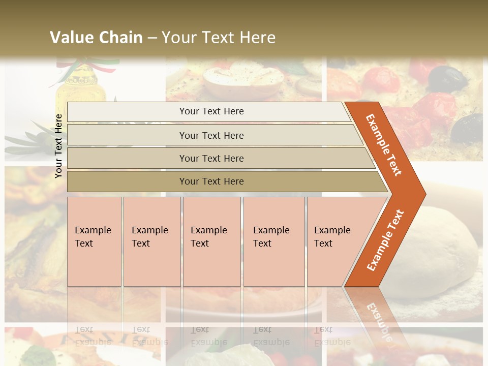 Close Closeup Ristorante PowerPoint Template