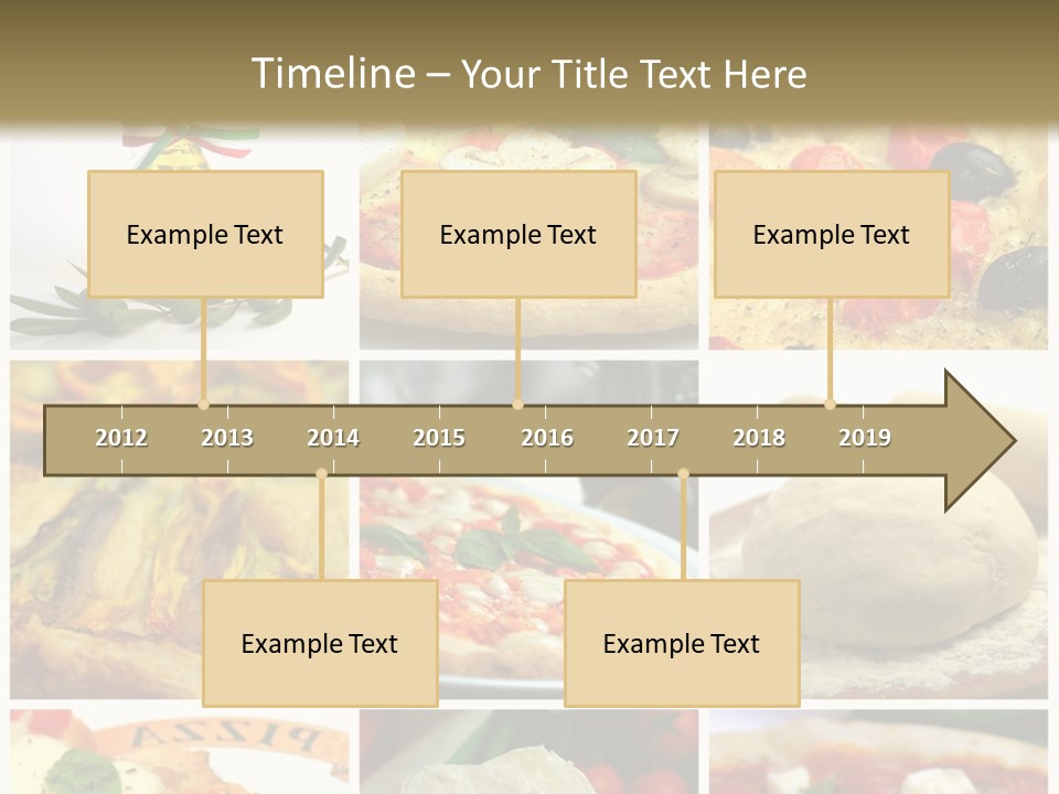 Close Closeup Ristorante PowerPoint Template
