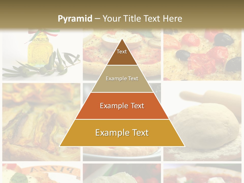 Close Closeup Ristorante PowerPoint Template