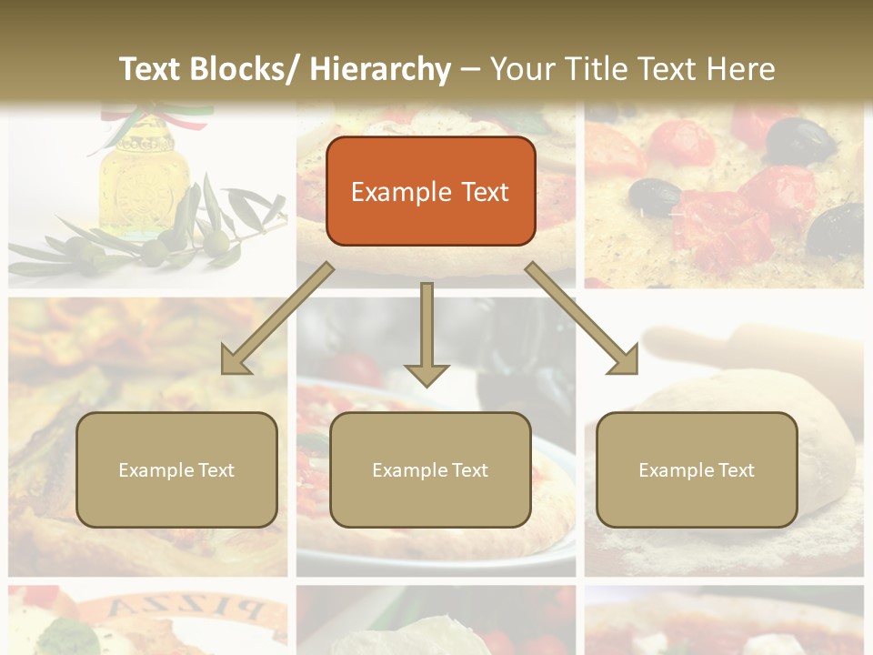 Close Closeup Ristorante PowerPoint Template