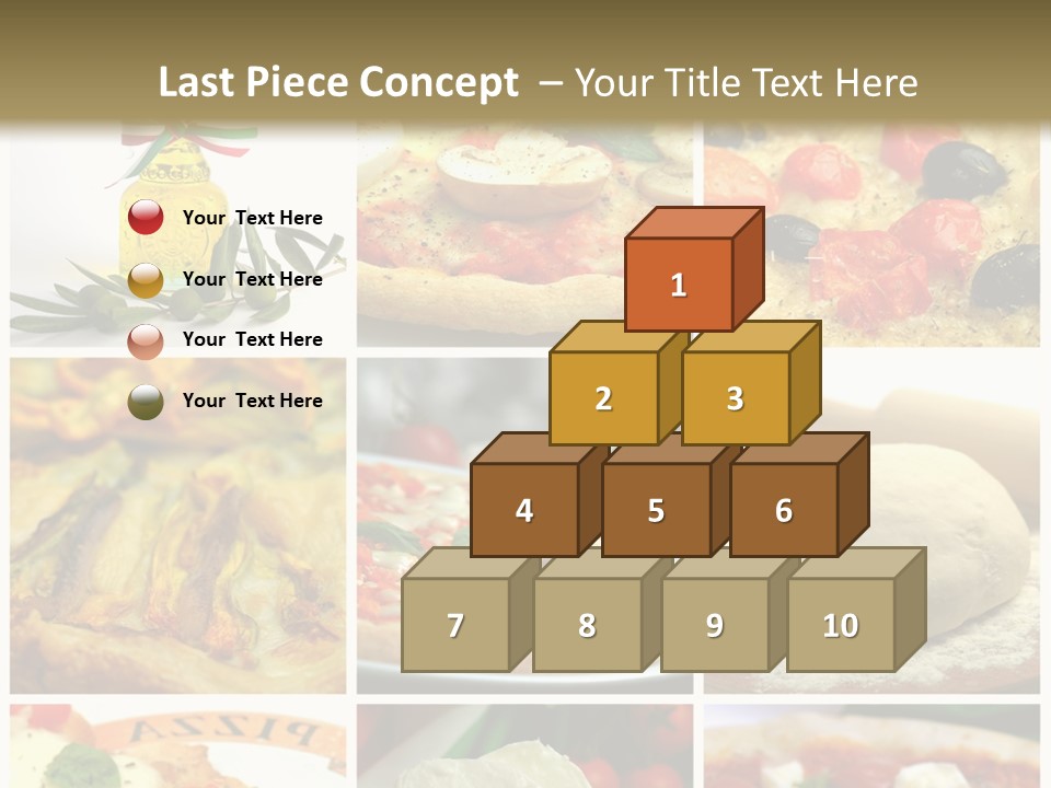 Close Closeup Ristorante PowerPoint Template