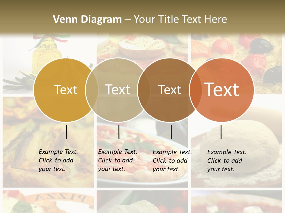 Close Closeup Ristorante PowerPoint Template