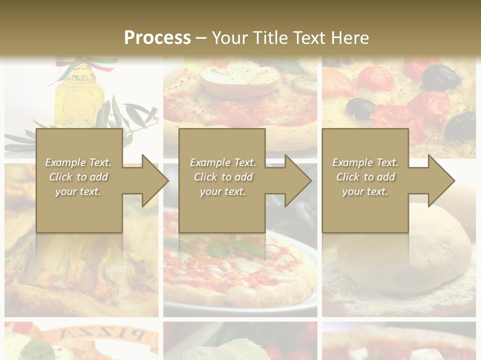 Close Closeup Ristorante PowerPoint Template
