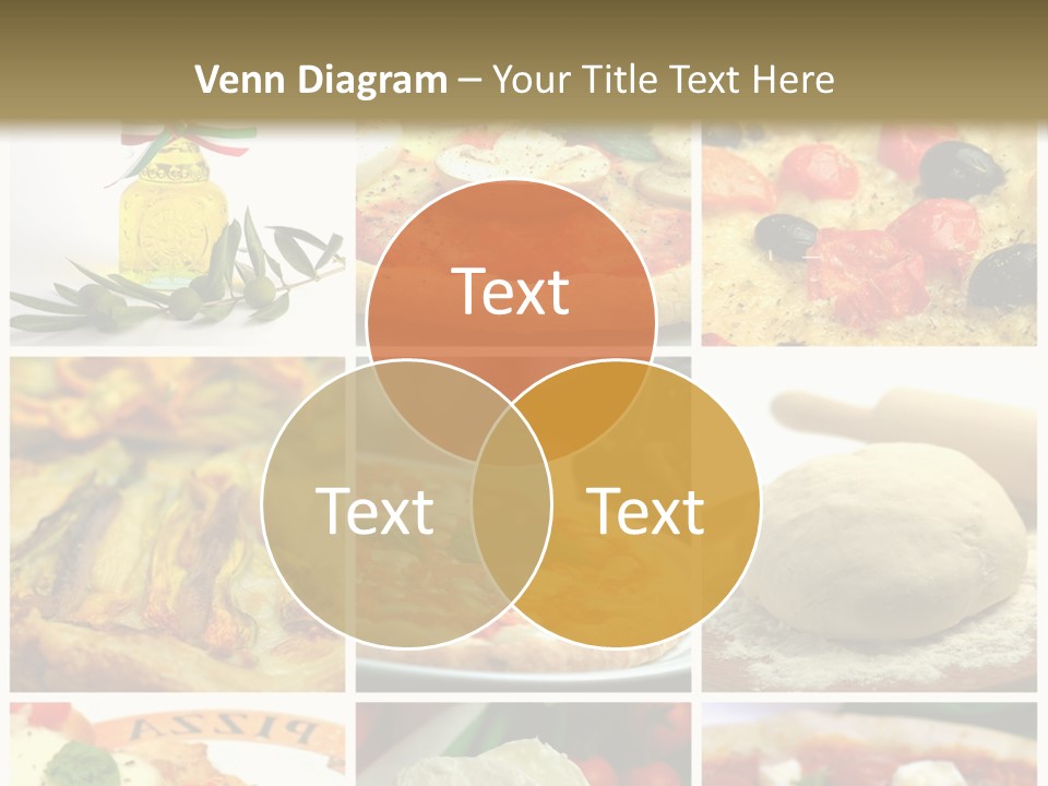 Close Closeup Ristorante PowerPoint Template