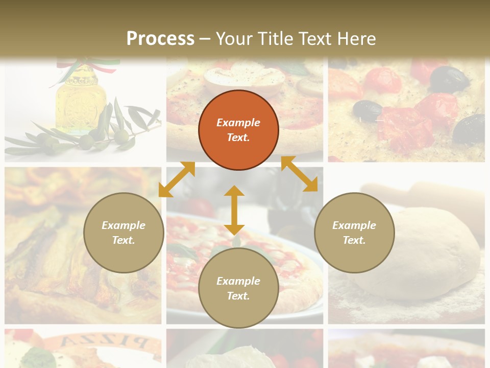 Close Closeup Ristorante PowerPoint Template