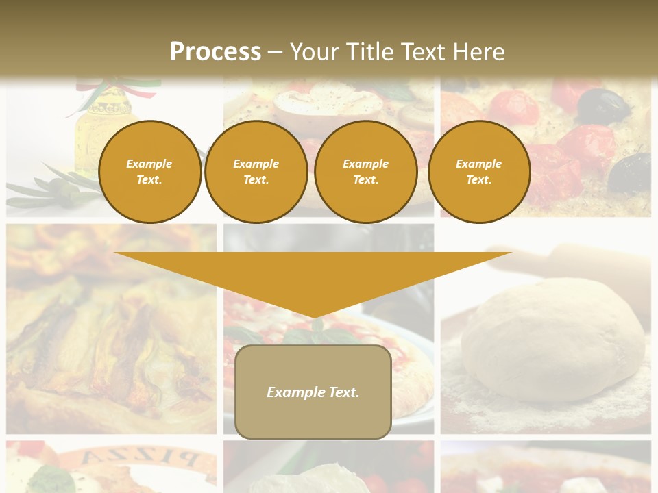 Close Closeup Ristorante PowerPoint Template