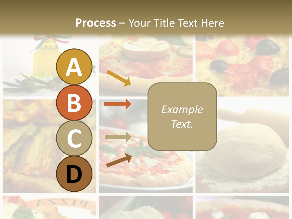 Close Closeup Ristorante PowerPoint Template