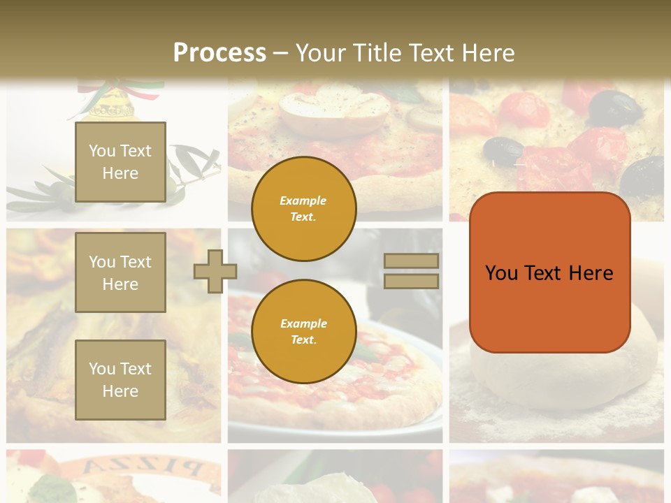 Close Closeup Ristorante PowerPoint Template