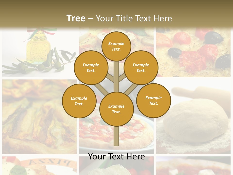 Close Closeup Ristorante PowerPoint Template