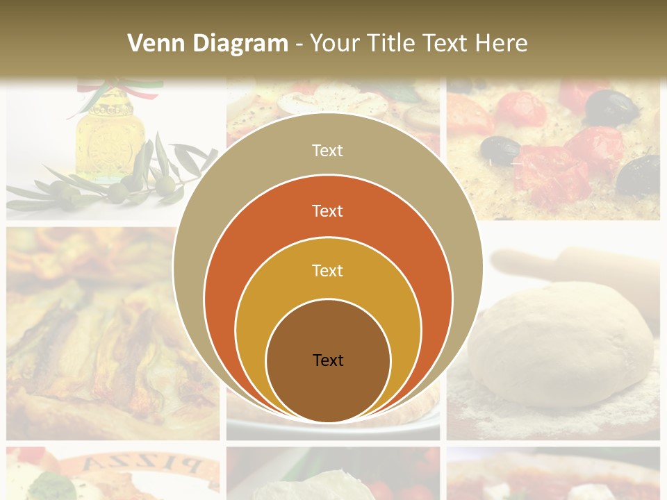 Close Closeup Ristorante PowerPoint Template