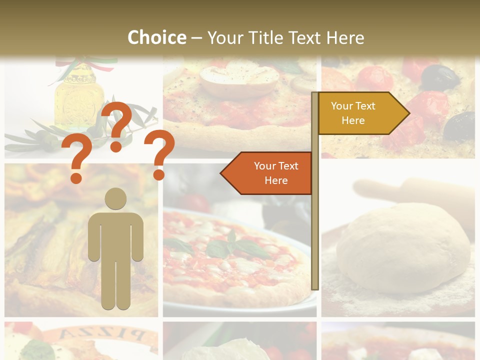 Close Closeup Ristorante PowerPoint Template