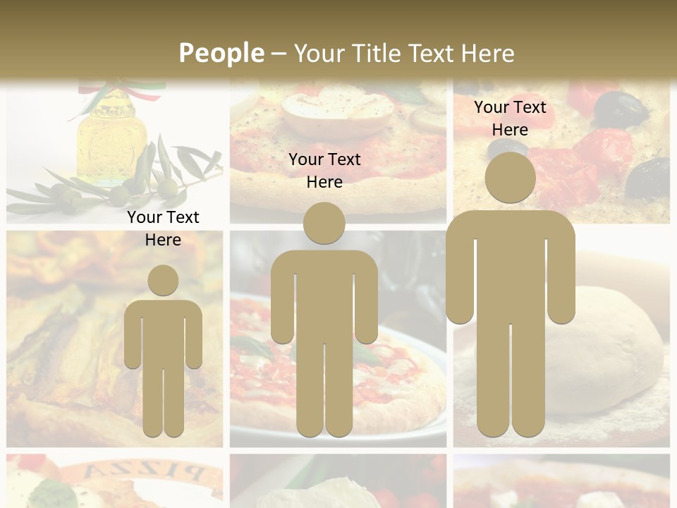 Close Closeup Ristorante PowerPoint Template