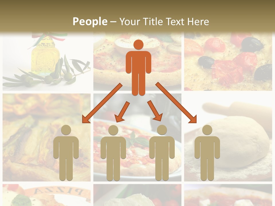 Close Closeup Ristorante PowerPoint Template