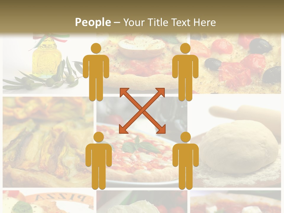 Close Closeup Ristorante PowerPoint Template