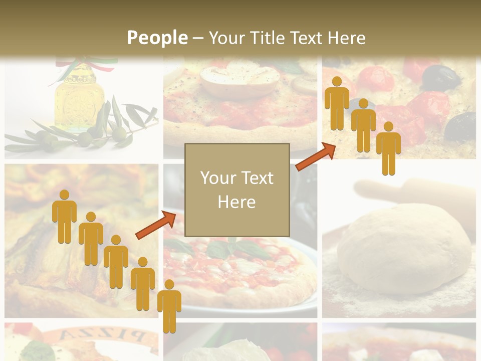 Close Closeup Ristorante PowerPoint Template