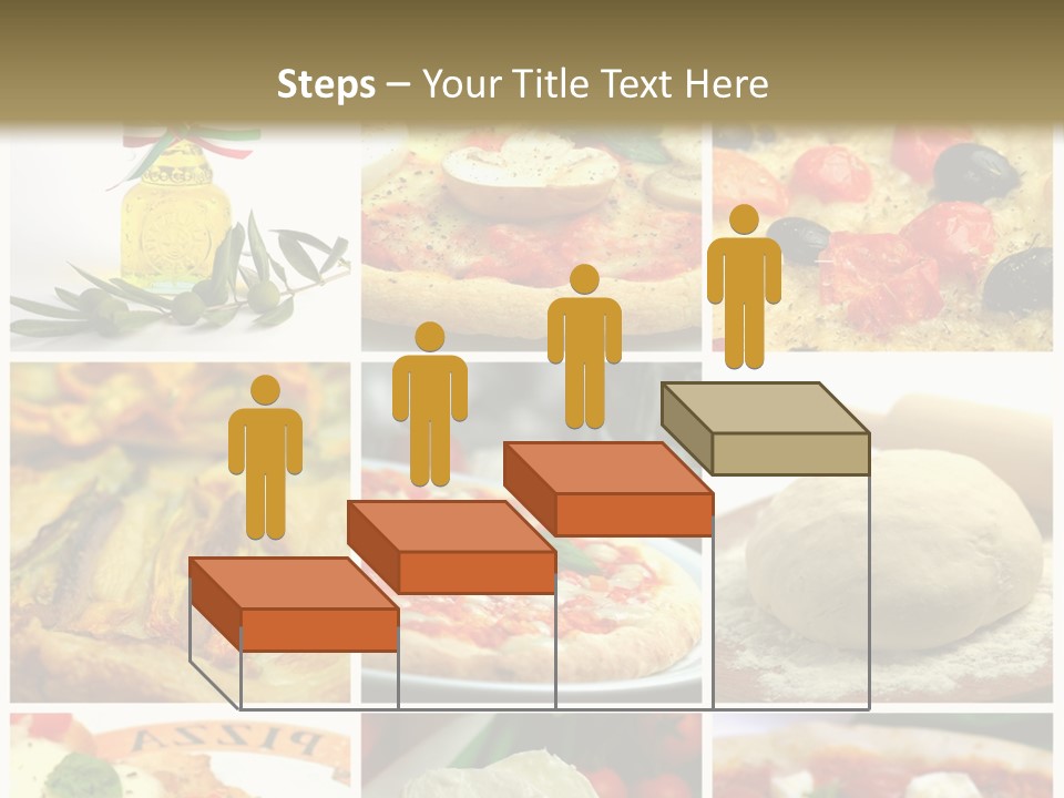 Close Closeup Ristorante PowerPoint Template