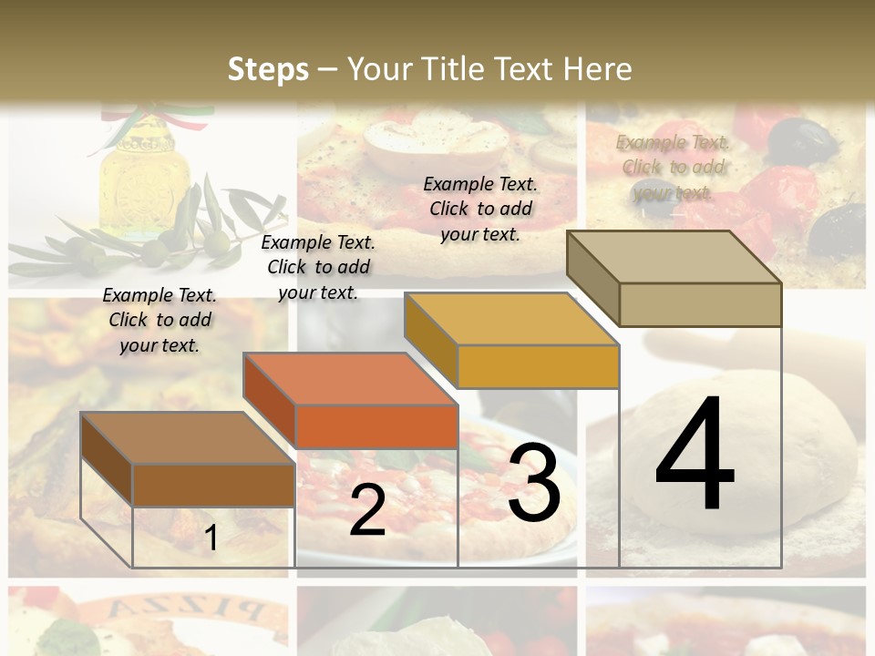 Close Closeup Ristorante PowerPoint Template