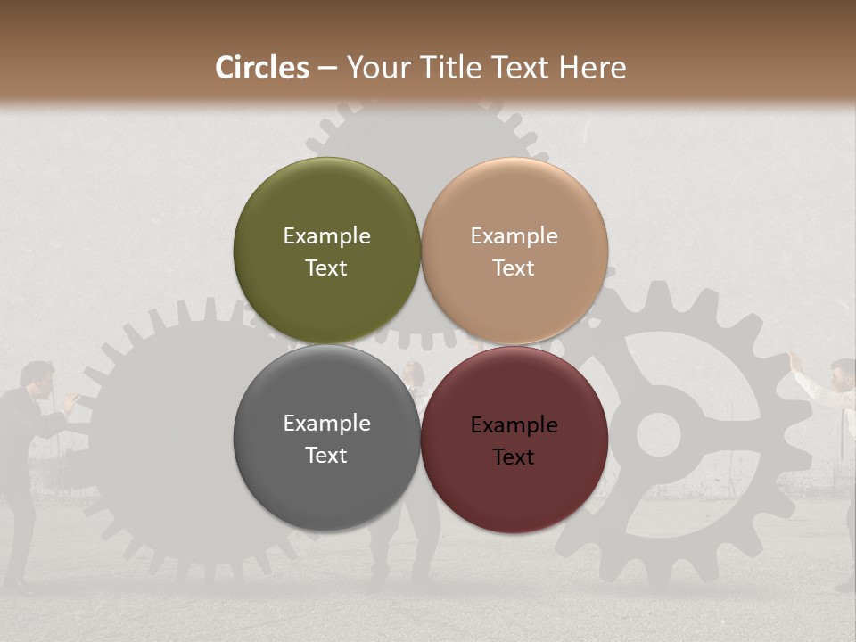 Occupation Solution Motor PowerPoint Template