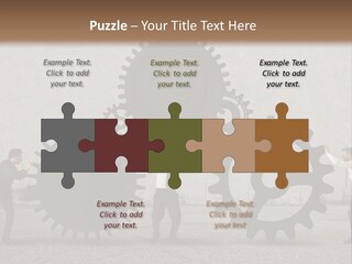 Occupation Solution Motor PowerPoint Template