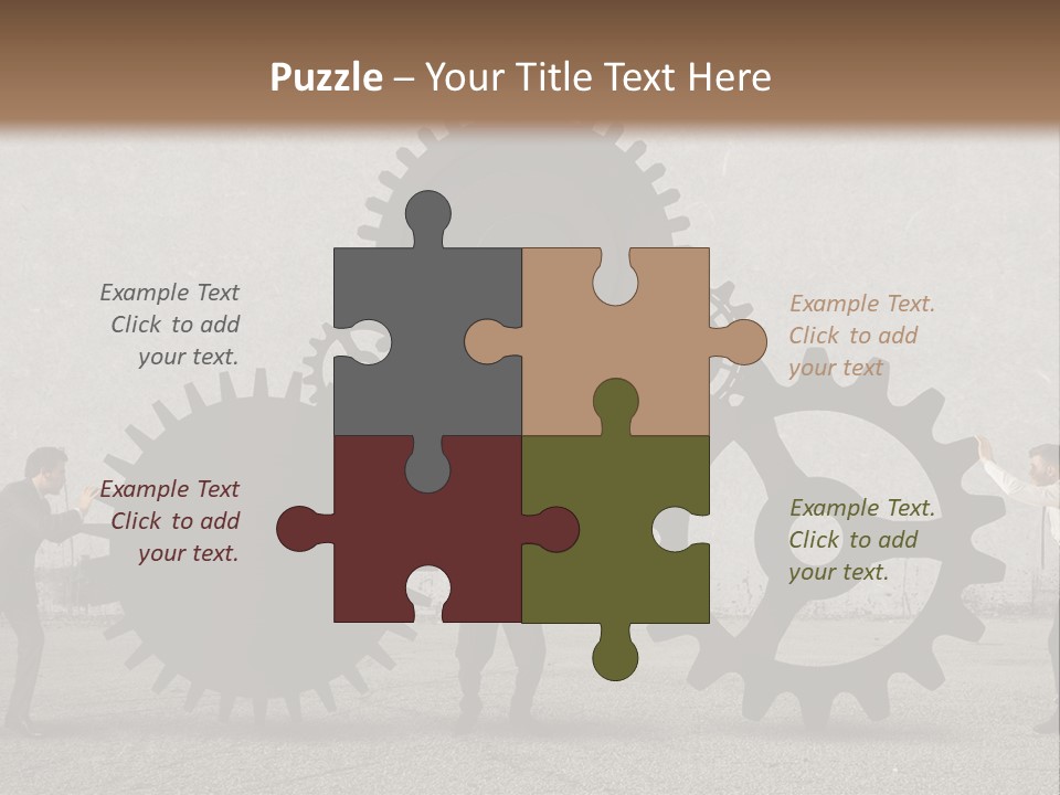 Occupation Solution Motor PowerPoint Template