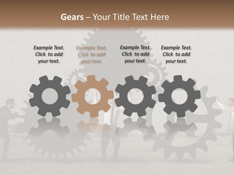 Occupation Solution Motor PowerPoint Template