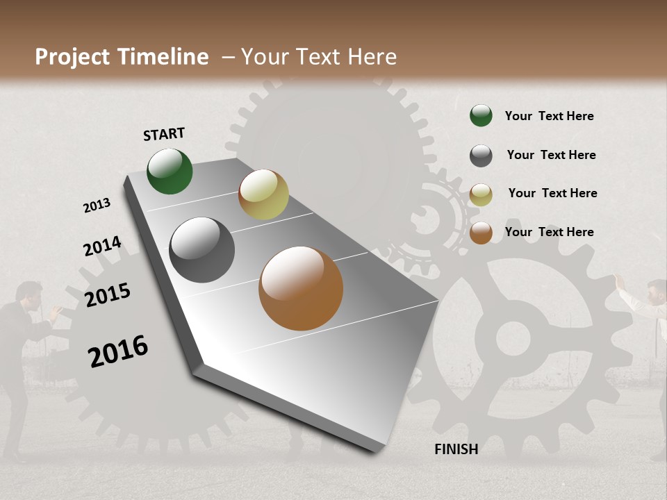 Occupation Solution Motor PowerPoint Template