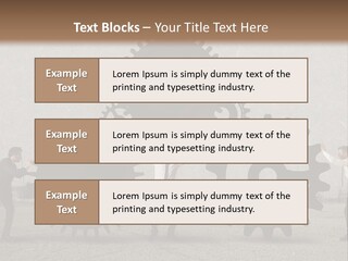 Occupation Solution Motor PowerPoint Template