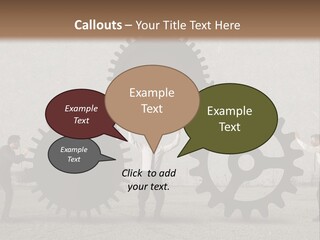 Occupation Solution Motor PowerPoint Template