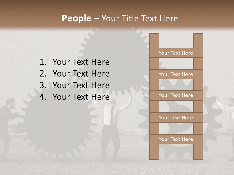 Occupation Solution Motor PowerPoint Template