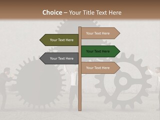 Occupation Solution Motor PowerPoint Template