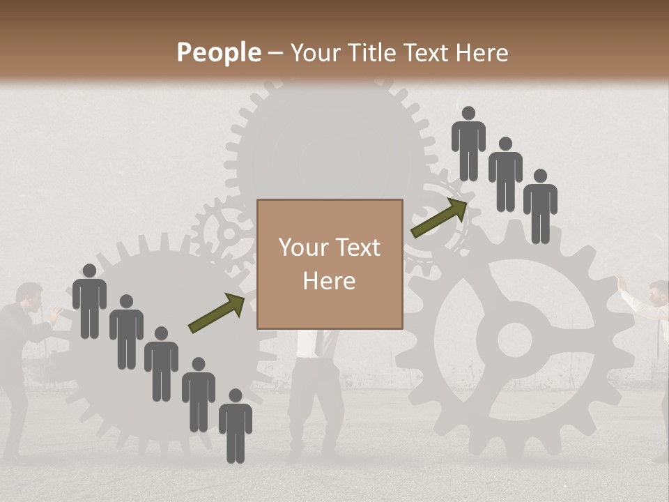 Occupation Solution Motor PowerPoint Template