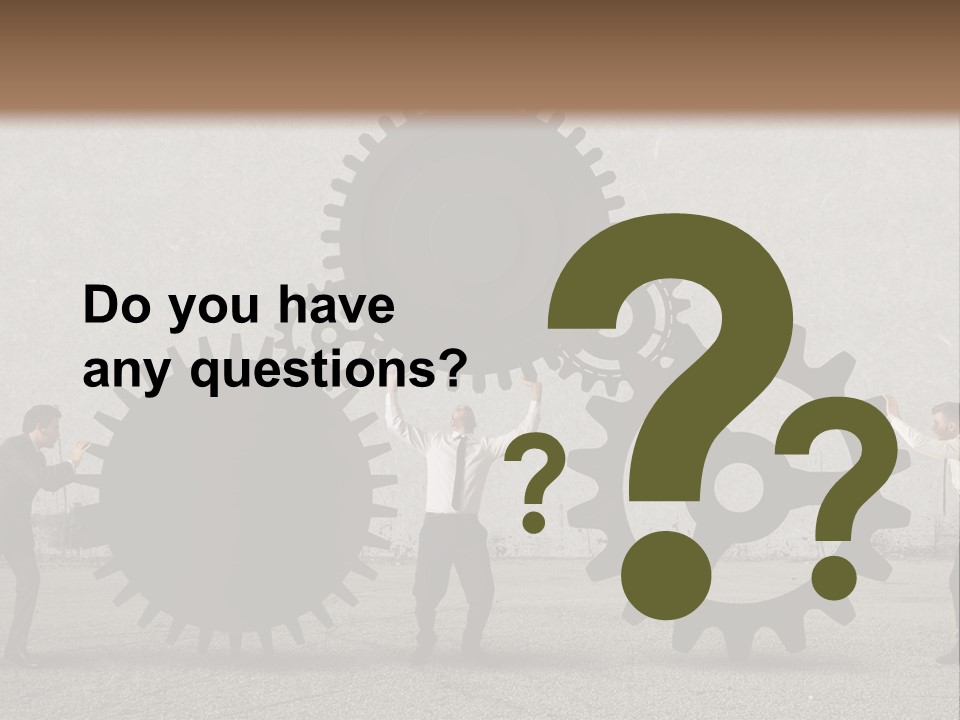 Occupation Solution Motor PowerPoint Template