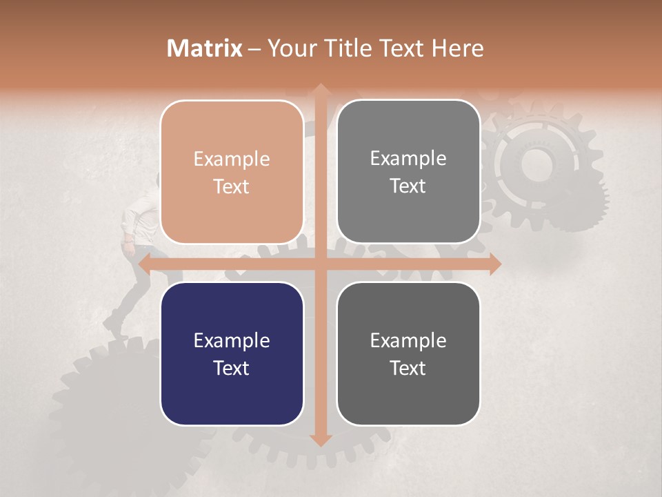 Team Machine Force PowerPoint Template
