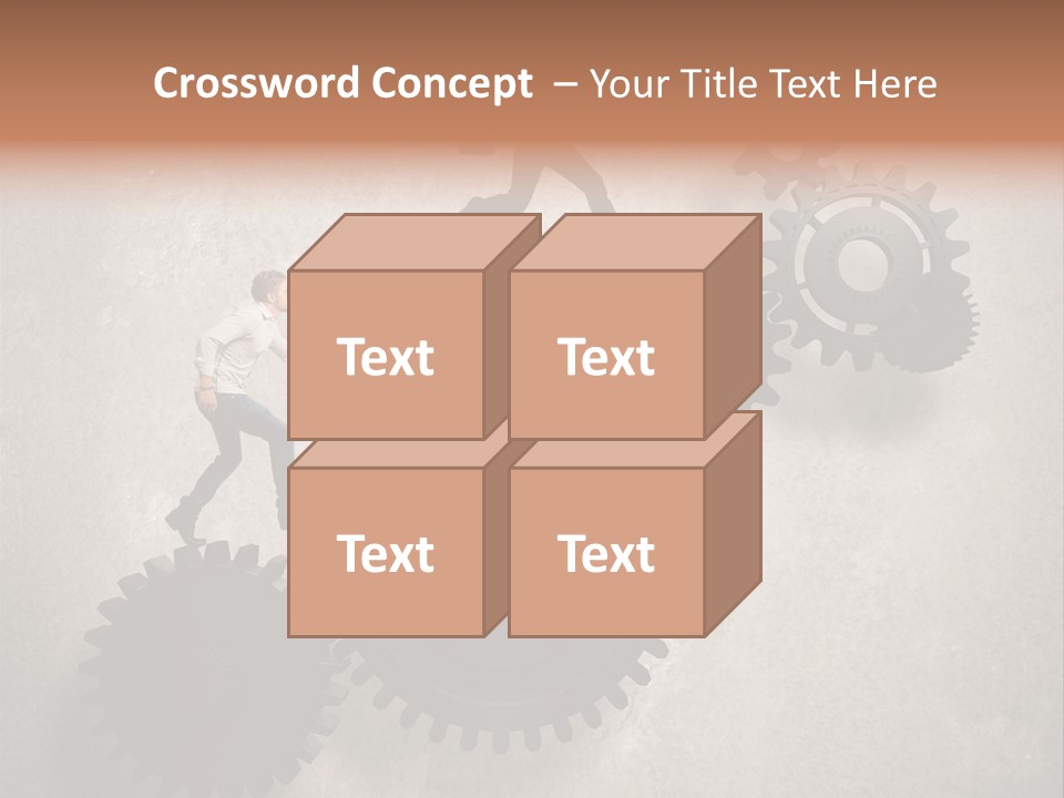 Team Machine Force PowerPoint Template