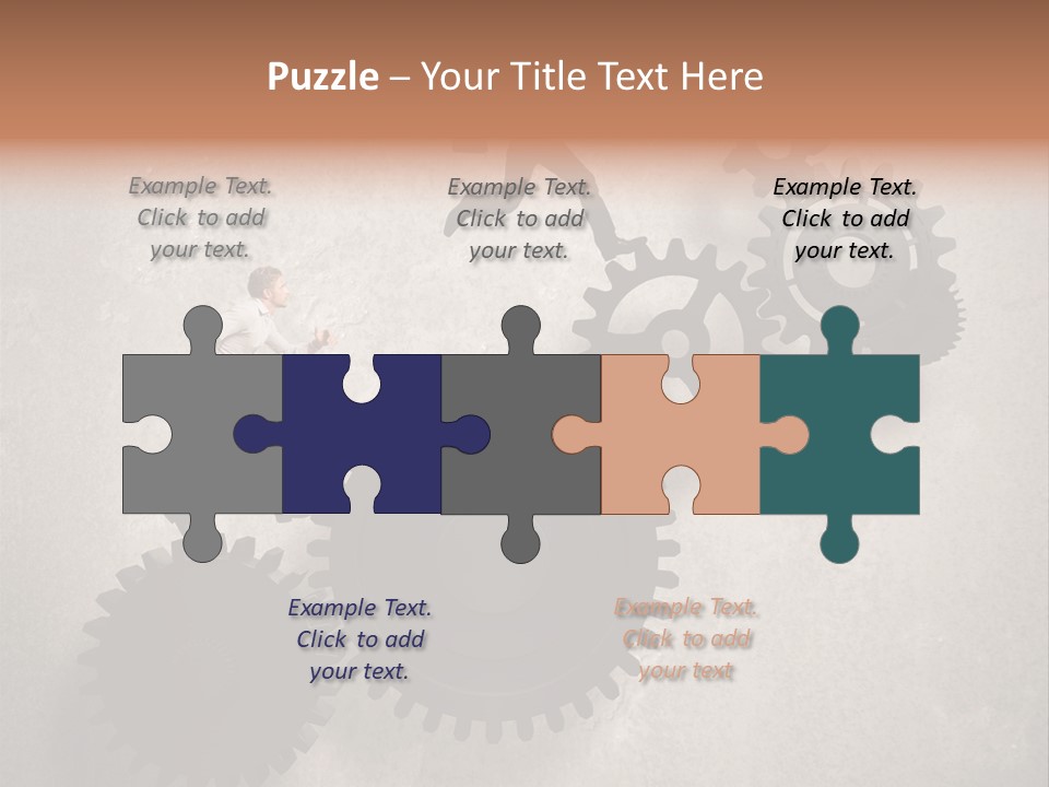 Team Machine Force PowerPoint Template