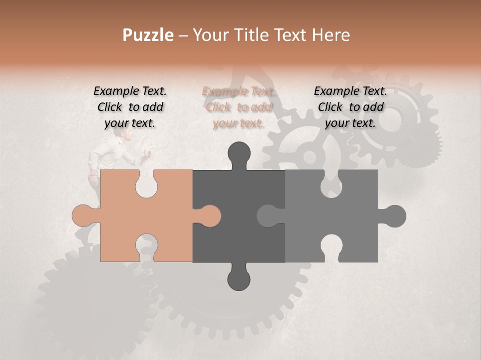 Team Machine Force PowerPoint Template