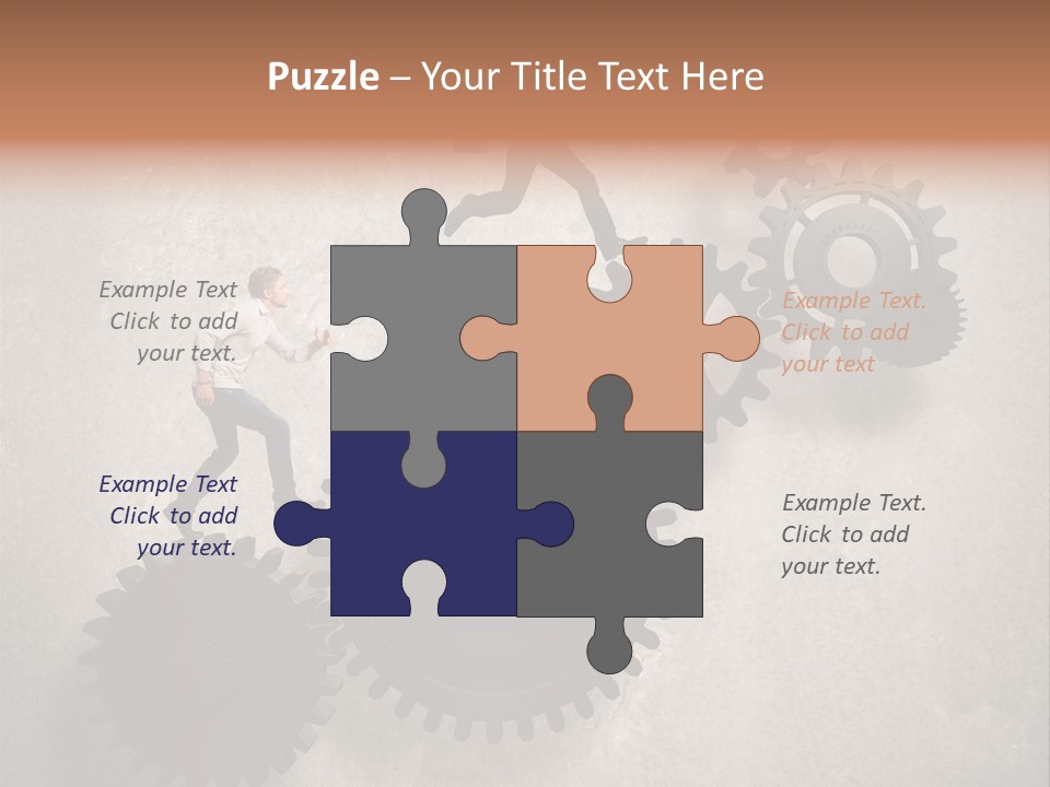 Team Machine Force PowerPoint Template