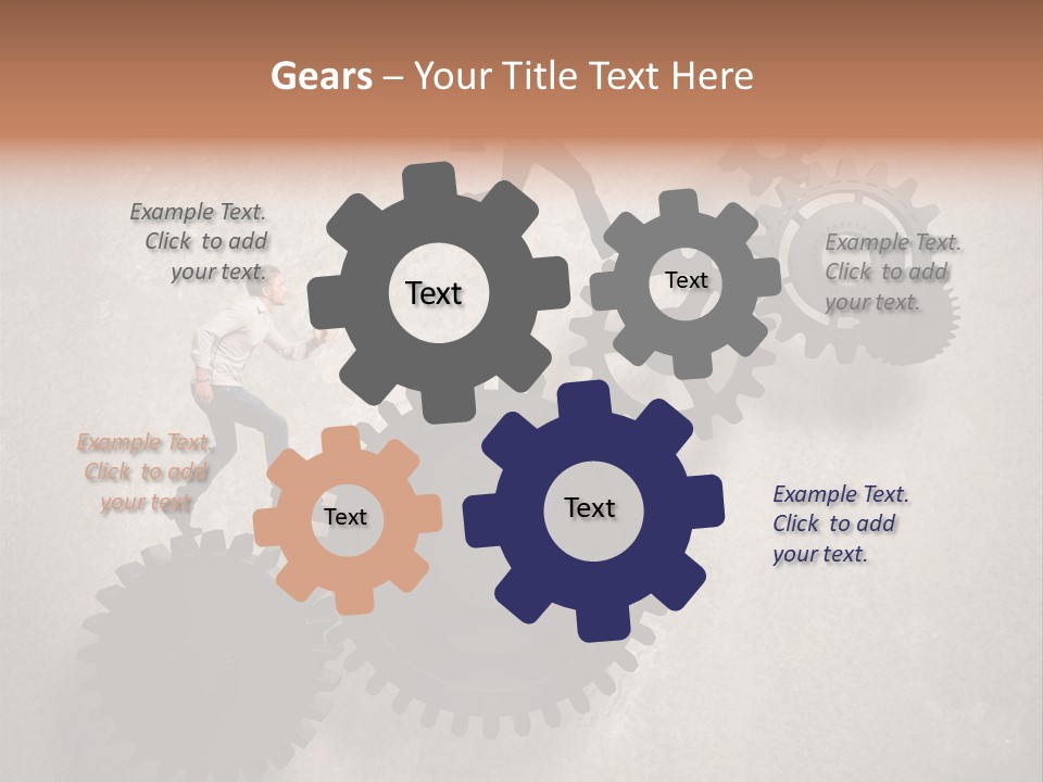 Team Machine Force PowerPoint Template
