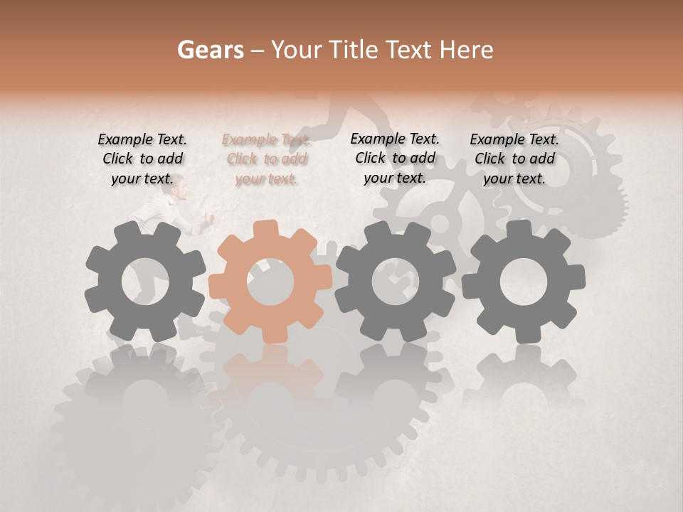 Team Machine Force PowerPoint Template