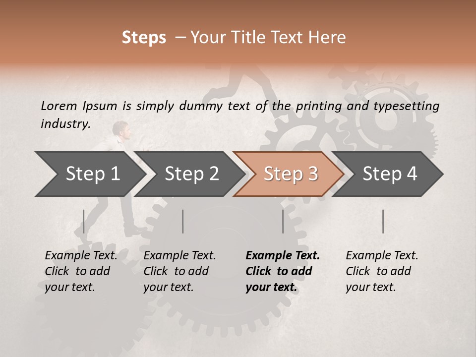 Team Machine Force PowerPoint Template