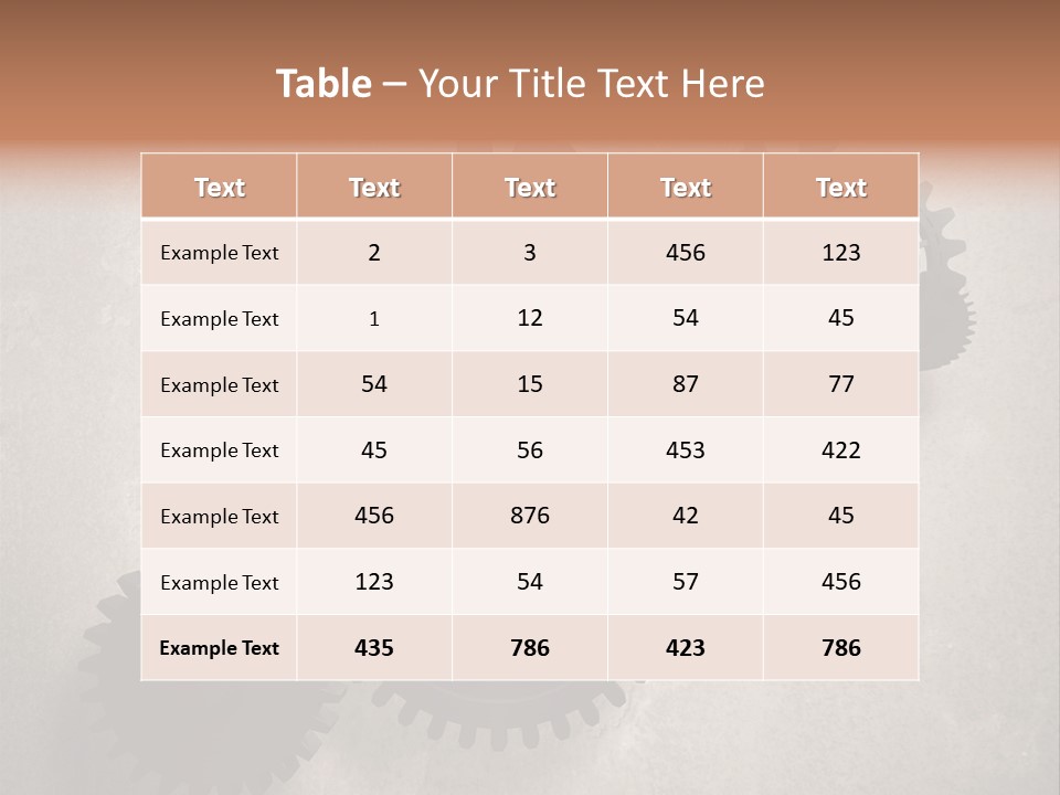 Team Machine Force PowerPoint Template