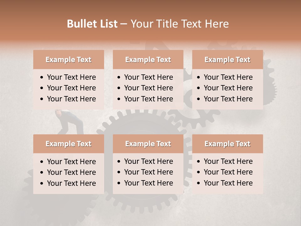 Team Machine Force PowerPoint Template