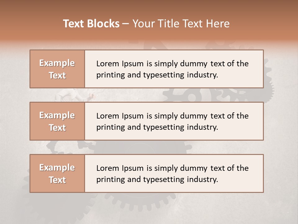 Team Machine Force PowerPoint Template