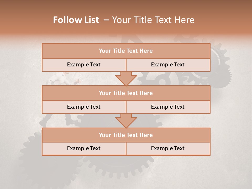 Team Machine Force PowerPoint Template