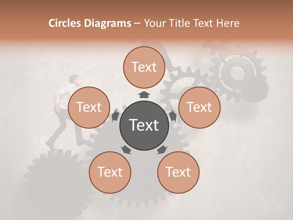 Team Machine Force PowerPoint Template