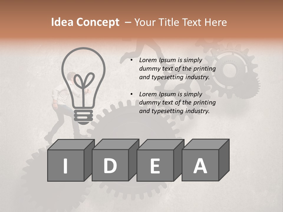 Team Machine Force PowerPoint Template