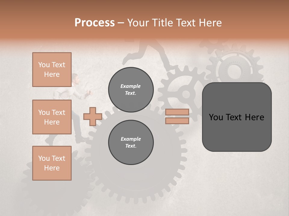 Team Machine Force PowerPoint Template