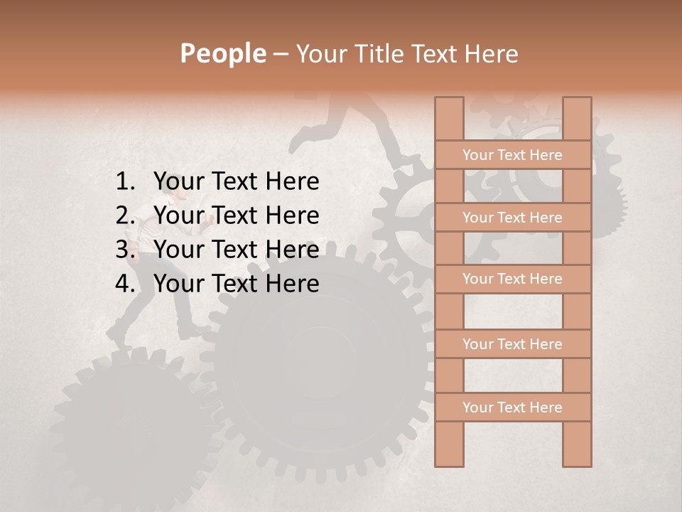 Team Machine Force PowerPoint Template