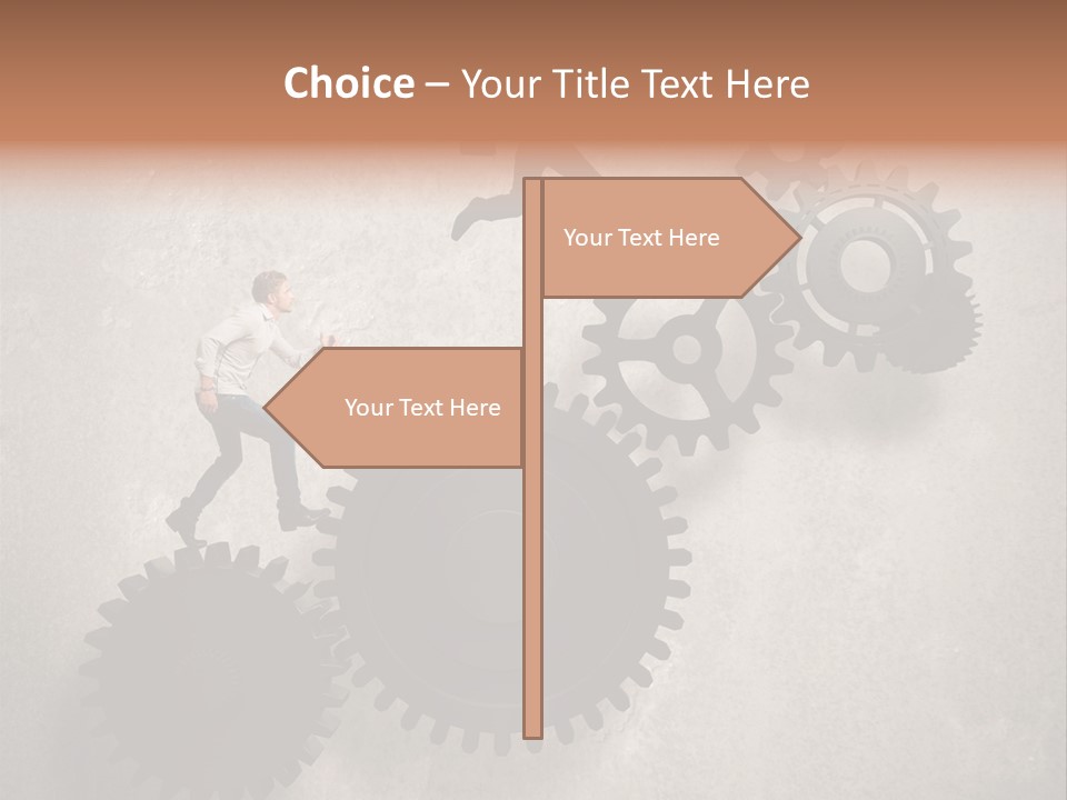 Team Machine Force PowerPoint Template