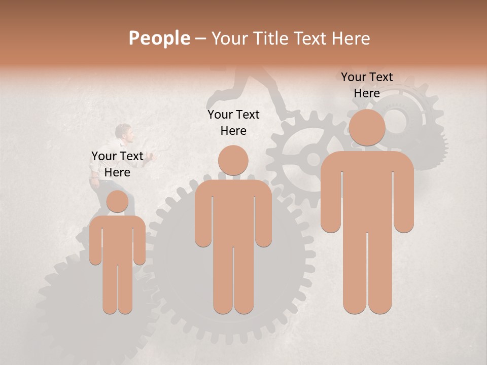 Team Machine Force PowerPoint Template